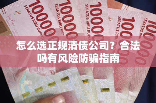 北京怎么选正规清债公司？合法吗有风险防骗指南
